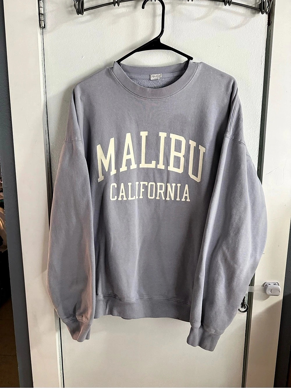 Brandy Melville Malibu Sweatshirt Purple